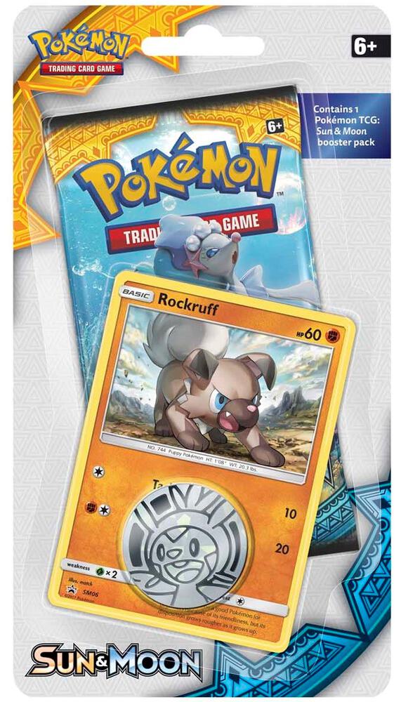 Sun & Moon Single Blister Pack [Rockruff], SM Base Set P231689