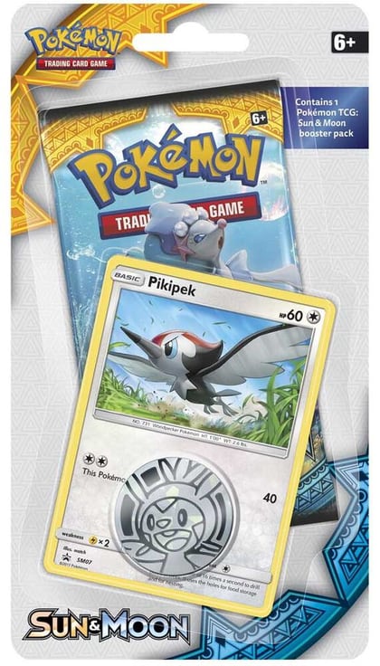 Sun & Moon Single Blister Pack [Pikipek], SM Base Set P231690