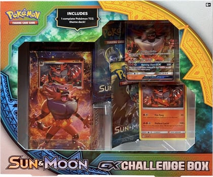 Sun & Moon GX Challenge Box [Incineroar], SM Base Set P244313