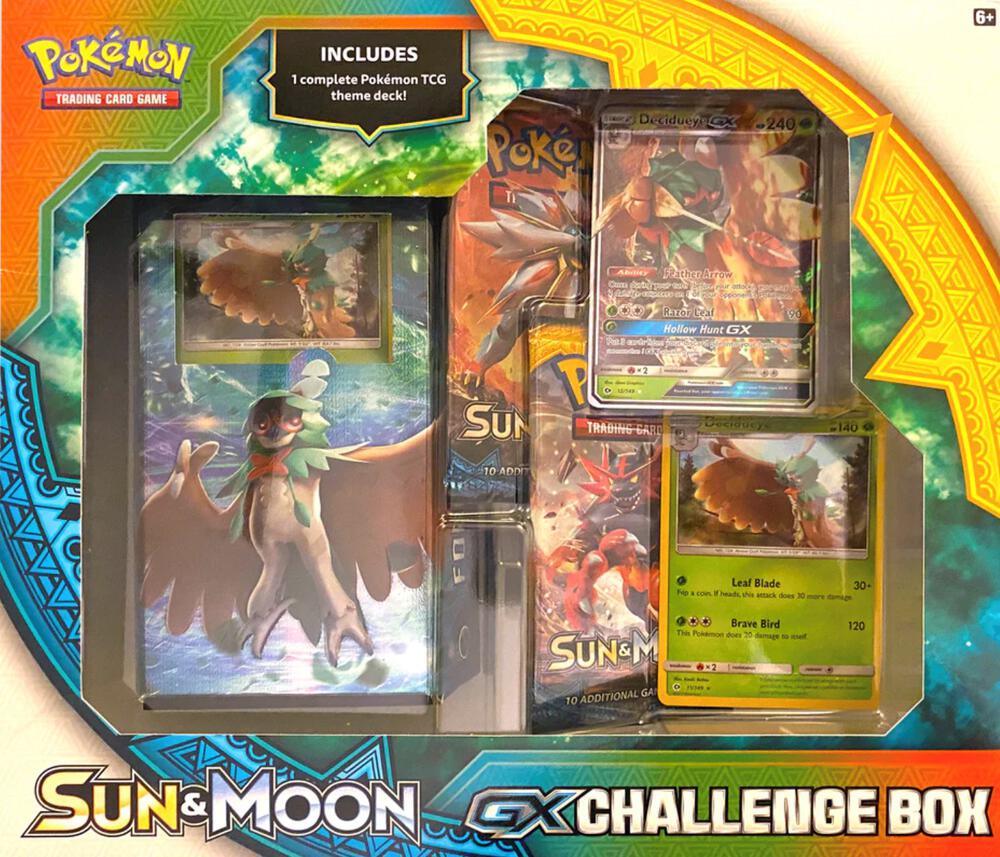 Sun & Moon GX Challenge Box [Decidueye], SM Base Set P244314