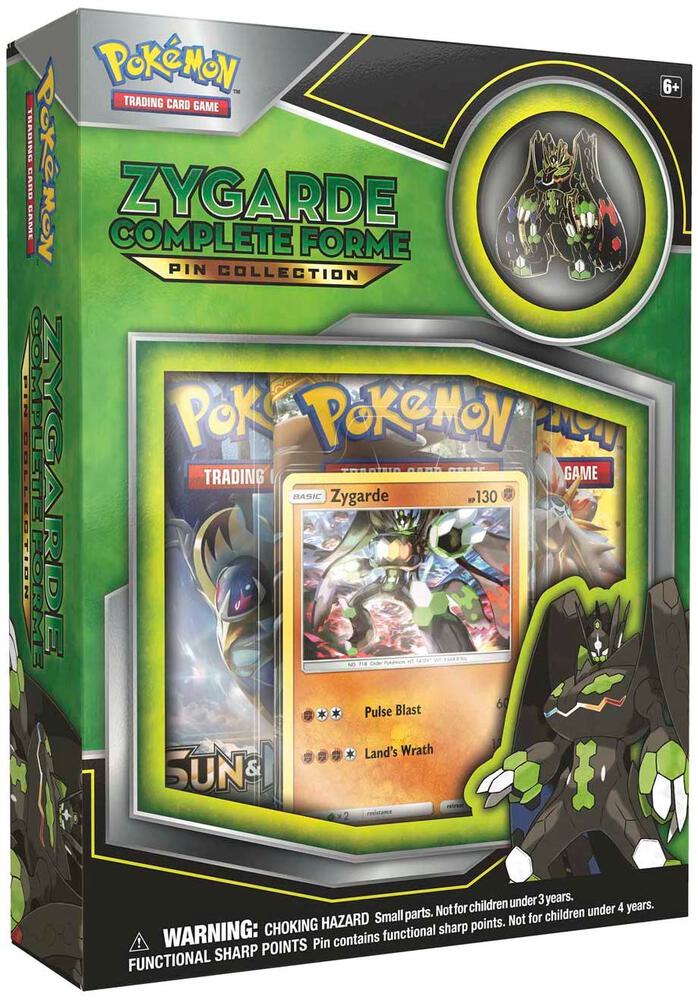 Zygarde Complete Forme Pin Collection, SM Base Set P455776