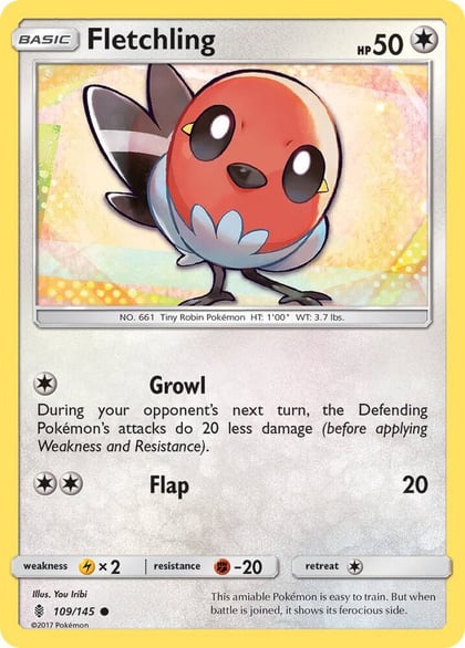 Fletchling, SM - Guardians Rising 109/145
