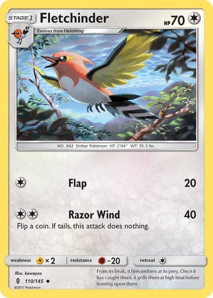 Fletchinder, SM - Guardians Rising 110/145