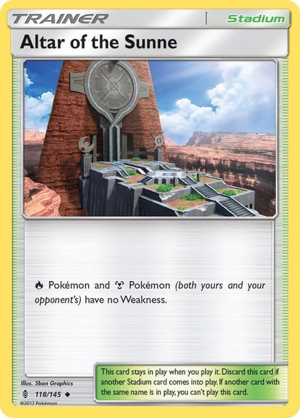 Altar of the Sunne, SM - Guardians Rising 118/145