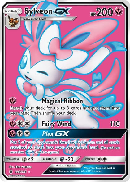 Sylveon GX (Full Art), SM - Guardians Rising 140/145