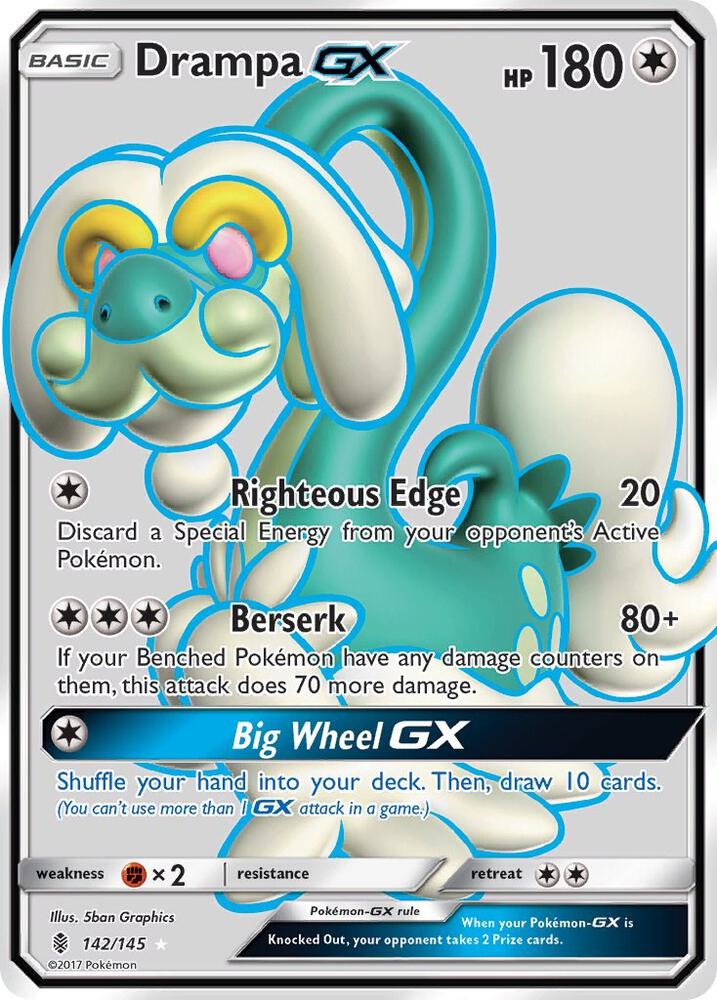 Drampa GX (Full Art), SM - Guardians Rising 142/145