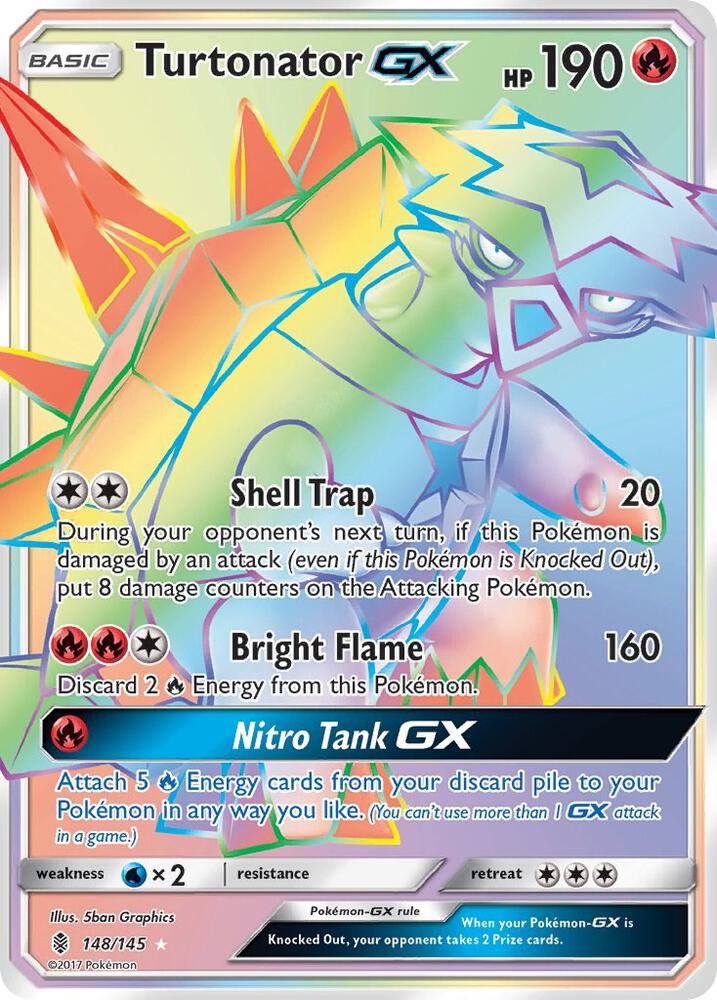 Turtonator GX (Secret), SM - Guardians Rising 148/145