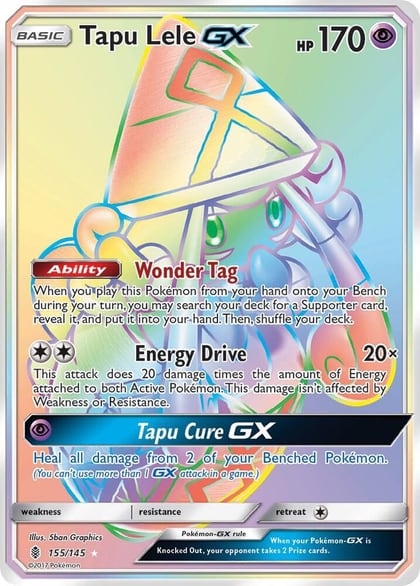 Tapu Lele GX (Secret), SM - Guardians Rising 155/145