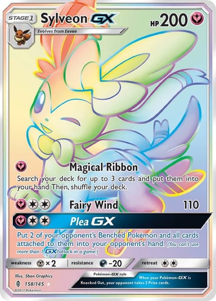 Sylveon GX (Secret), SM - Guardians Rising 158/145