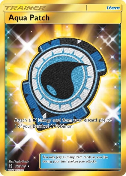 Aqua Patch (Secret), SM - Guardians Rising 161/145