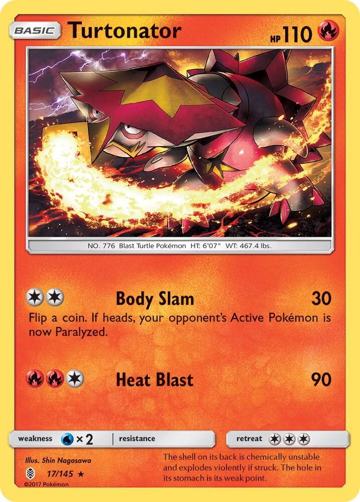 Turtonator, SM - Guardians Rising 17/145