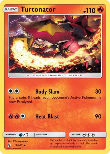 Turtonator, SM - Guardians Rising 17/145