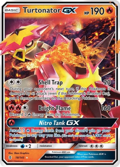 Turtonator GX, SM - Guardians Rising 18/145