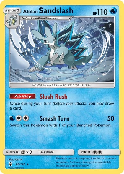 Alolan Sandslash, SM - Guardians Rising 20/145