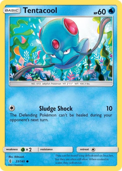 Tentacool, SM - Guardians Rising 23/145