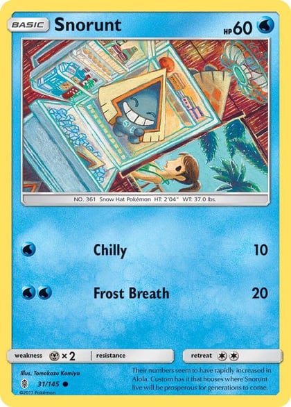 Snorunt, SM - Guardians Rising 31/145