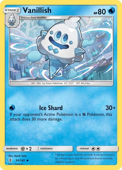 Vanillish, SM - Guardians Rising 34/145