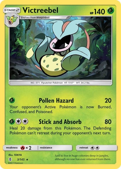 Victreebel, SM - Guardians Rising 3/145