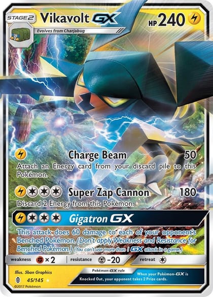 Vikavolt GX, SM - Guardians Rising 45/145