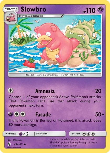 Slowbro, SM - Guardians Rising 49/145