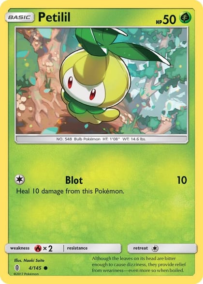 Petilil, SM - Guardians Rising 4/145
