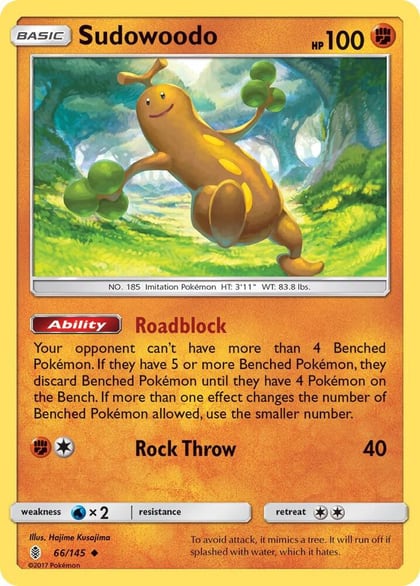 Sudowoodo, SM - Guardians Rising 66/145