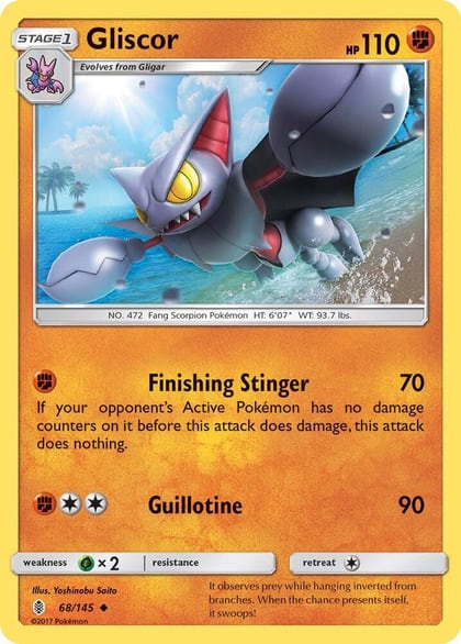 Gliscor, SM - Guardians Rising 68/145