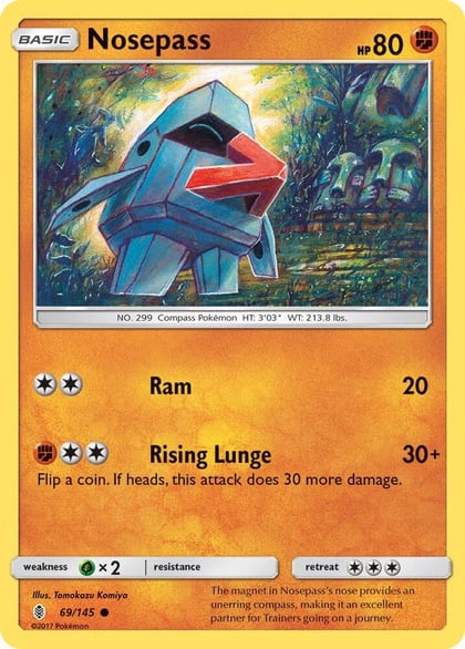 Nosepass, SM - Guardians Rising 69/145