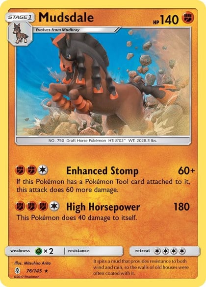 Mudsdale, SM - Guardians Rising 76/145