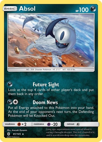 Absol, SM - Guardians Rising 81/145
