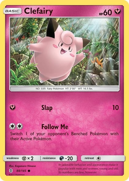 Clefairy, SM - Guardians Rising 88/145