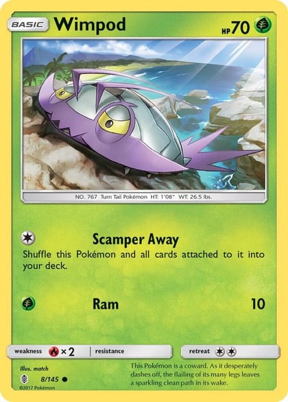 Wimpod, SM - Guardians Rising 8/145