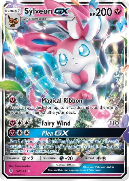 Sylveon GX, SM - Guardians Rising 92/145