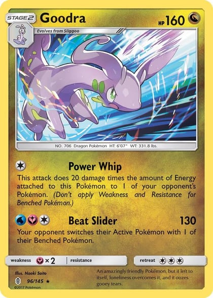 Goodra, SM - Guardians Rising 96/145