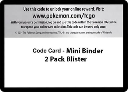 Code Card - Mini Binder 2 Pack Blister, SM - Guardians Rising P588314
