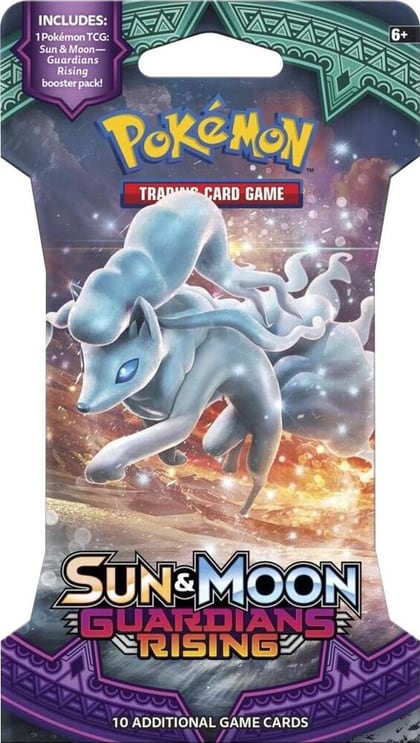 Guardians Rising Sleeved Booster Pack, SM - Guardians Rising P616825