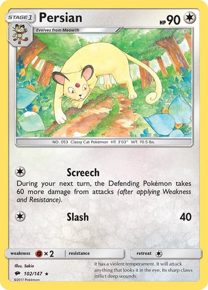 Persian, SM - Burning Shadows 102/147