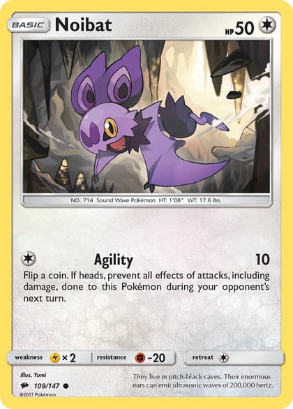 Noibat, SM - Burning Shadows 109/147