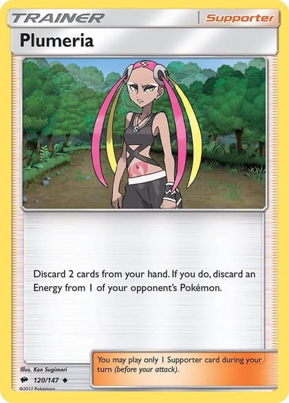 Plumeria, SM - Burning Shadows 120/147