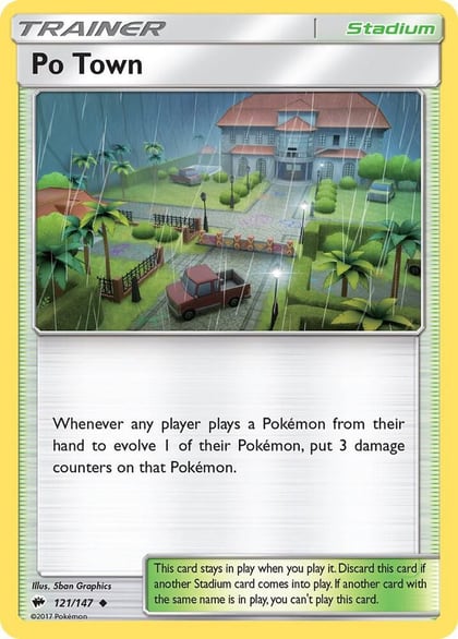 Po Town, SM - Burning Shadows 121/147