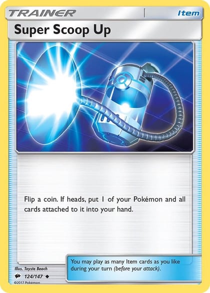 Super Scoop Up, SM - Burning Shadows 124/147