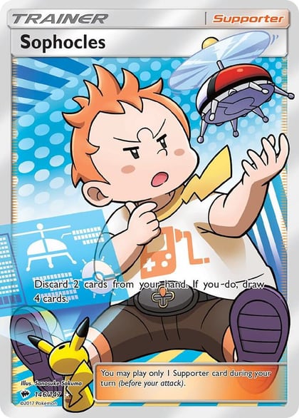 Sophocles (Full Art), SM - Burning Shadows 146/147