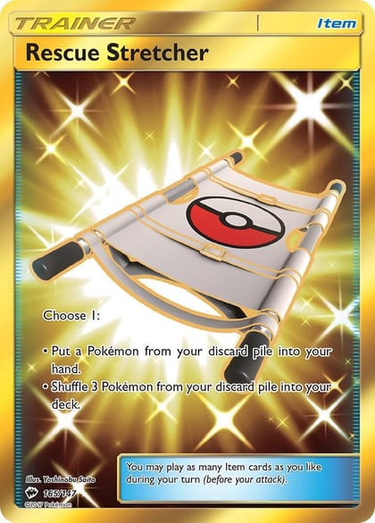 Rescue Stretcher (Secret), SM - Burning Shadows 165/147