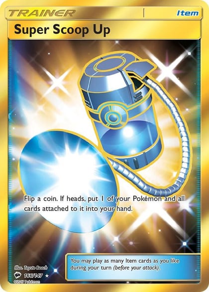 Super Scoop Up (Secret), SM - Burning Shadows 166/147