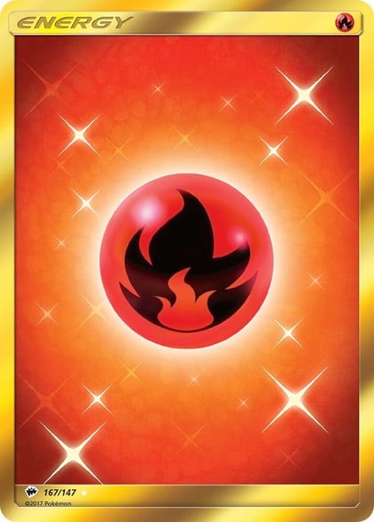 Fire Energy (Secret), SM - Burning Shadows 167/147
