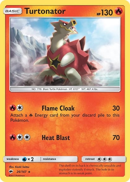 Turtonator, SM - Burning Shadows 26/147
