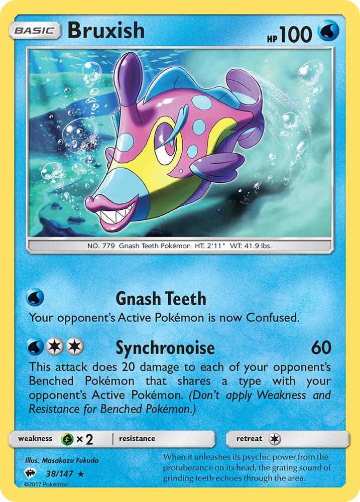 Bruxish, SM - Burning Shadows 38/147