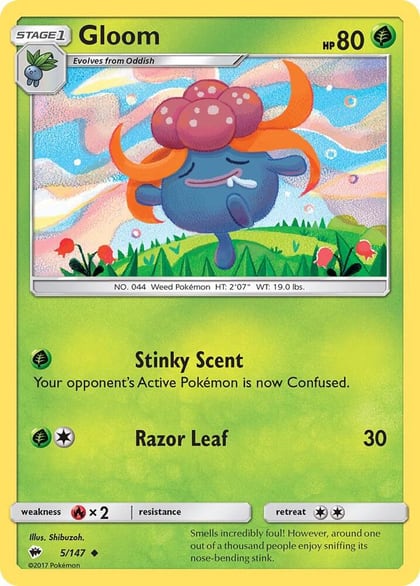 Gloom, SM - Burning Shadows 5/147