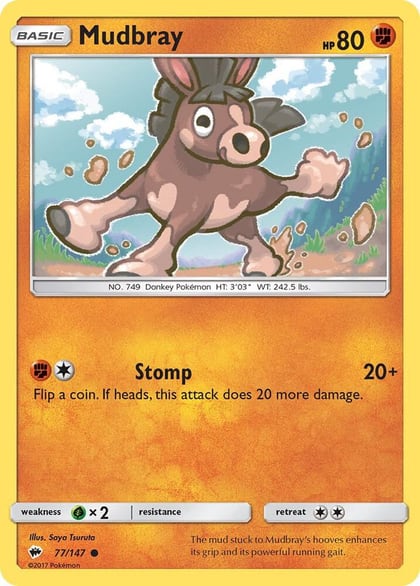 Mudbray, SM - Burning Shadows 77/147