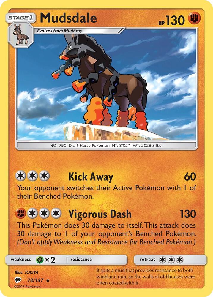 Mudsdale, SM - Burning Shadows 78/147